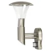 Wandlamp Belluno RVS bewegingssensor Diamant