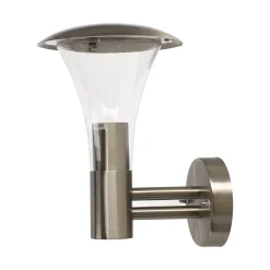 Wandlamp Belluno RVS staand Diamant