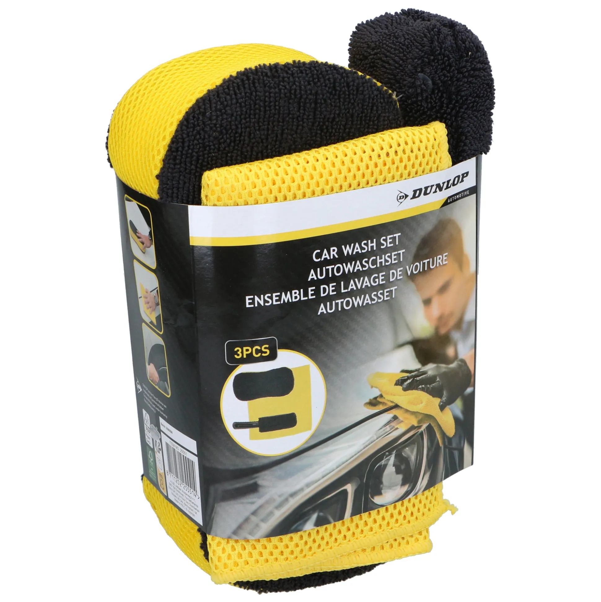 Wasset auto 3-delig Dunlop