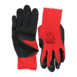 Werkhandschoen grip rood mt8