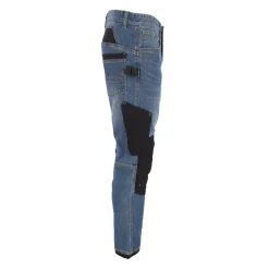 Werkjeans Saxon Cratex Pro Line blauw W30 L30