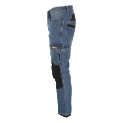 Werkjeans Saxon Cratex Pro Line blauw W30 L30