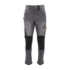 Werkjeans Saxon Cratex Pro Line grijs W30 L30