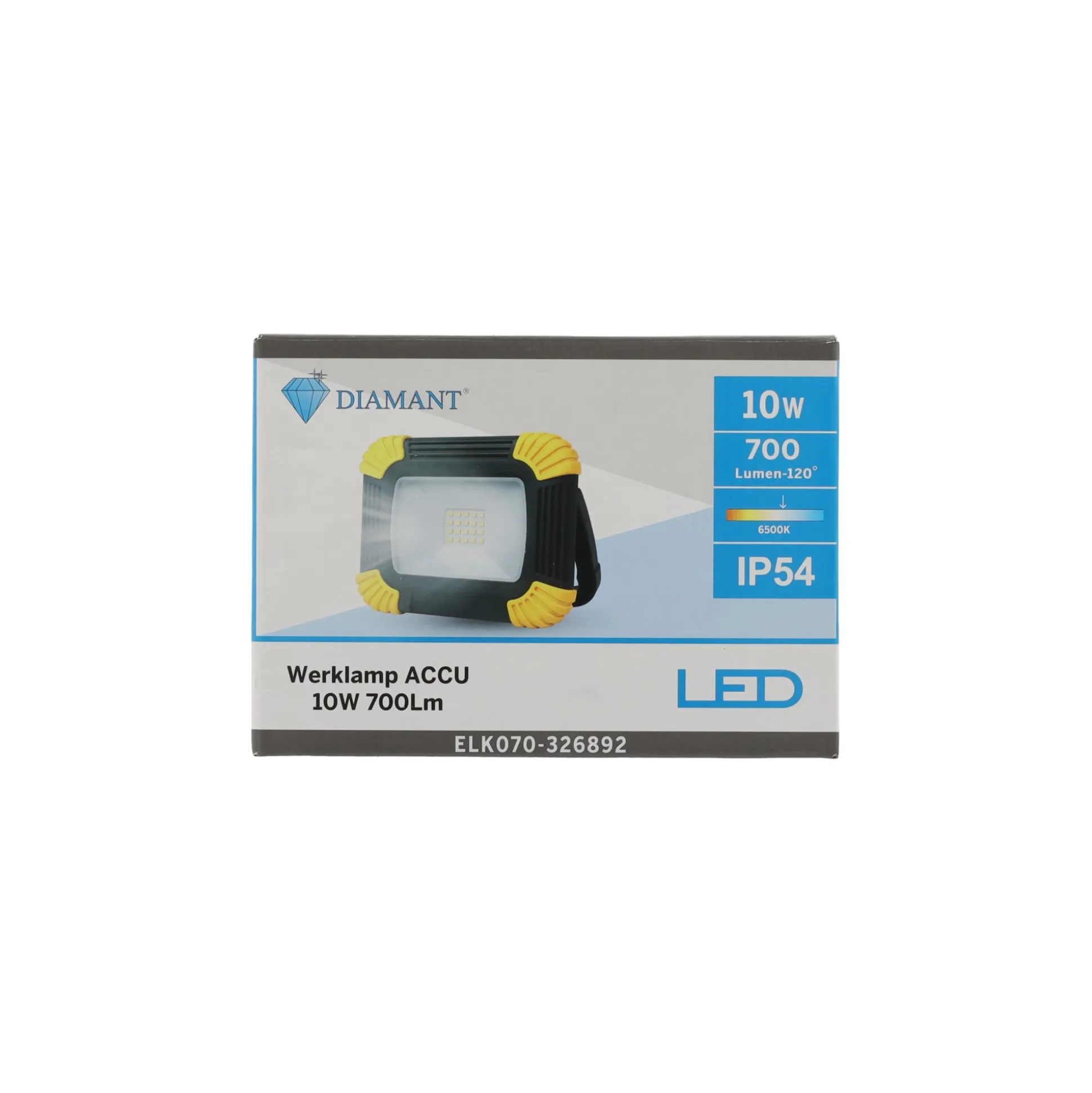Werklamp Accu 10W 700Lm