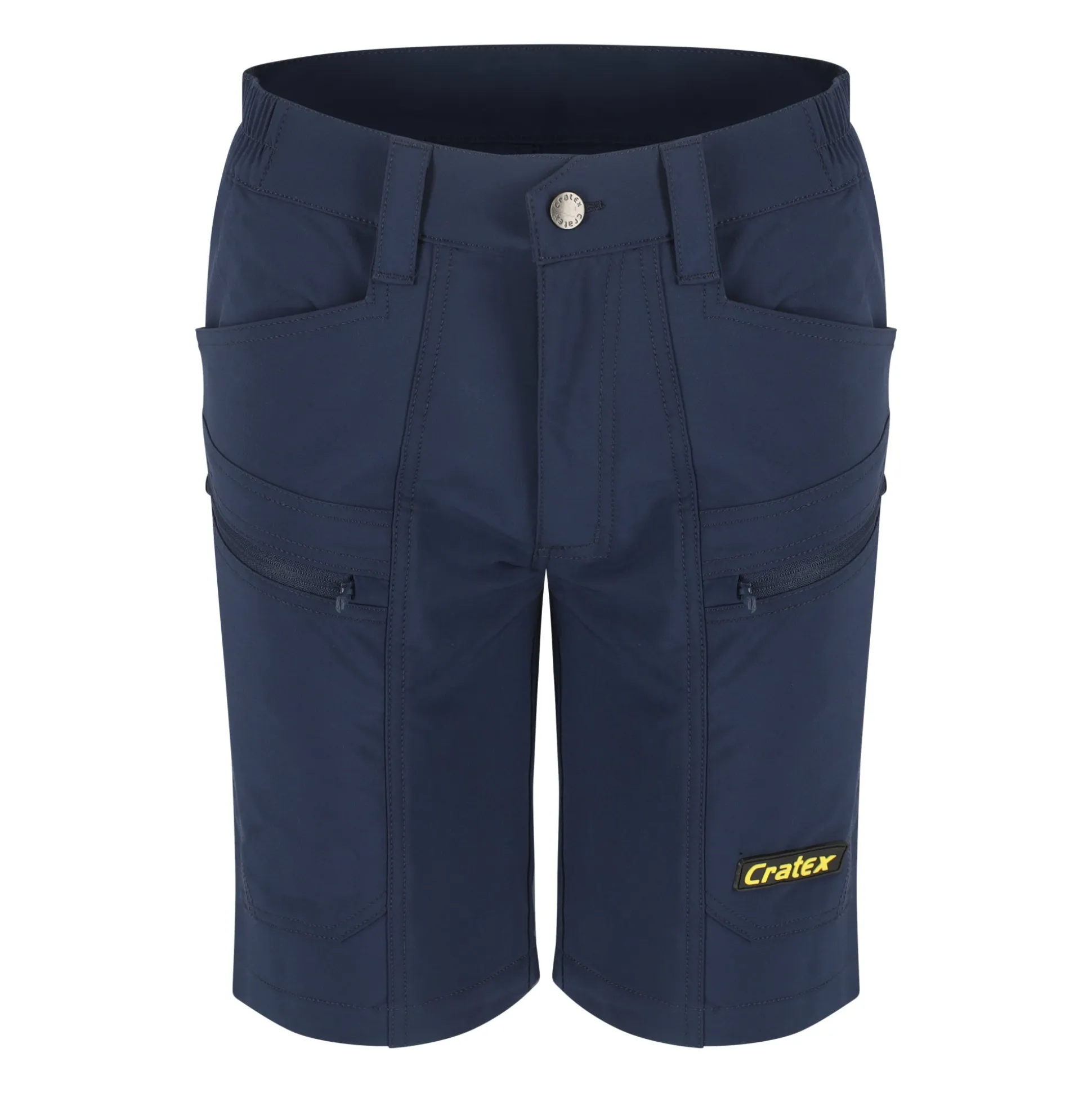Werkshort Anaheim blauw 42