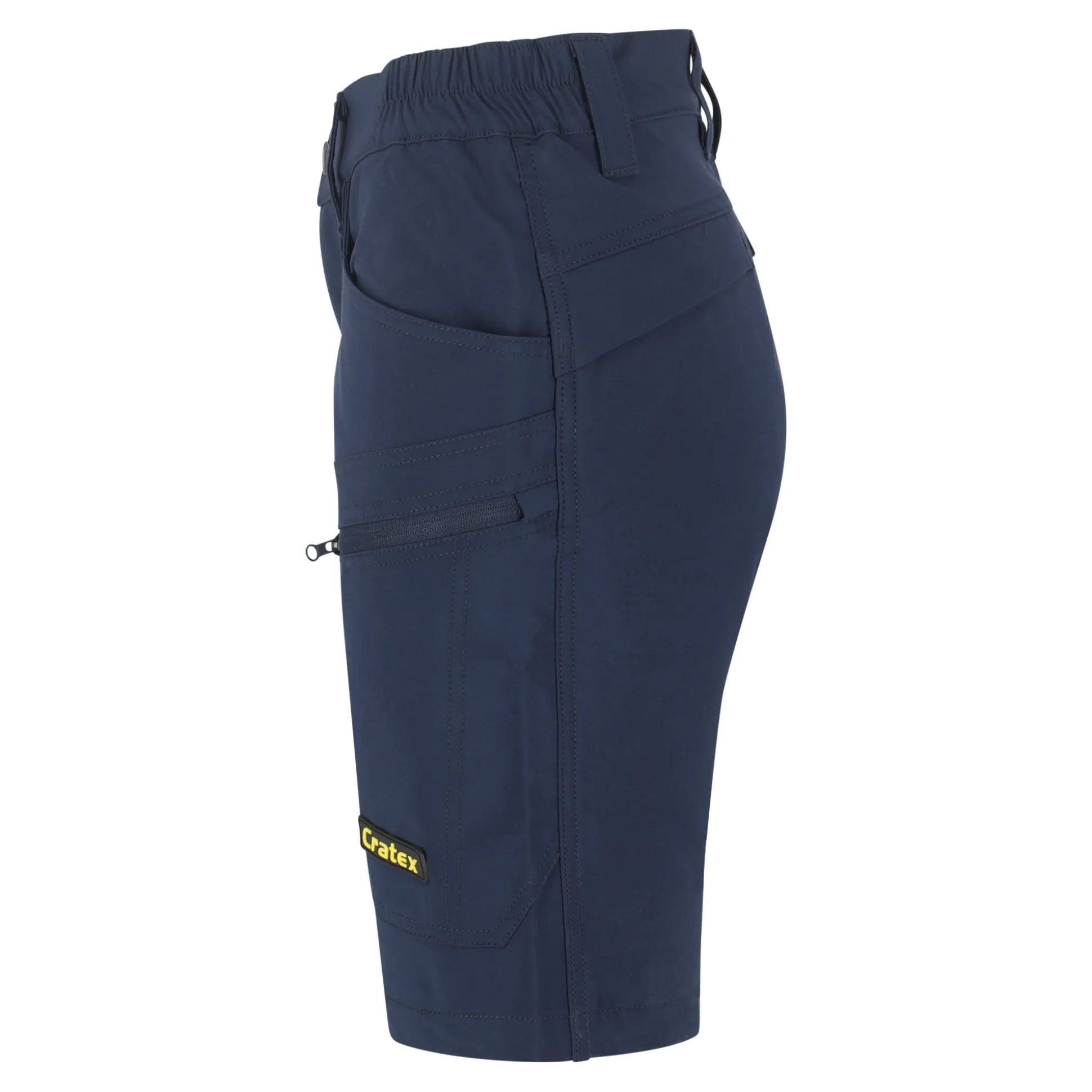Werkshort Anaheim blauw 42