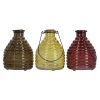 Wespenvanger van glas 17 x 13 cm 4 assorti