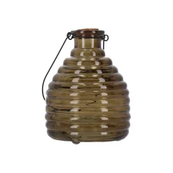 Wespenvanger van glas 17 x 13 cm 4 assorti