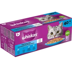 Whiskas 7+ natvoer senior 40 stuks