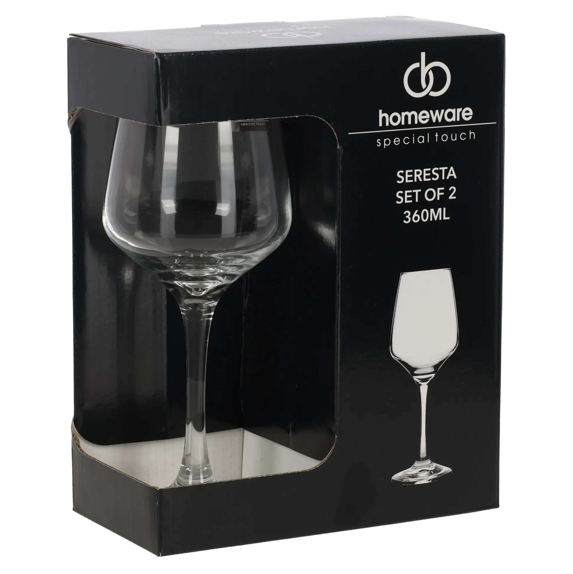 Wijnglas 360 ml 2st Homeware