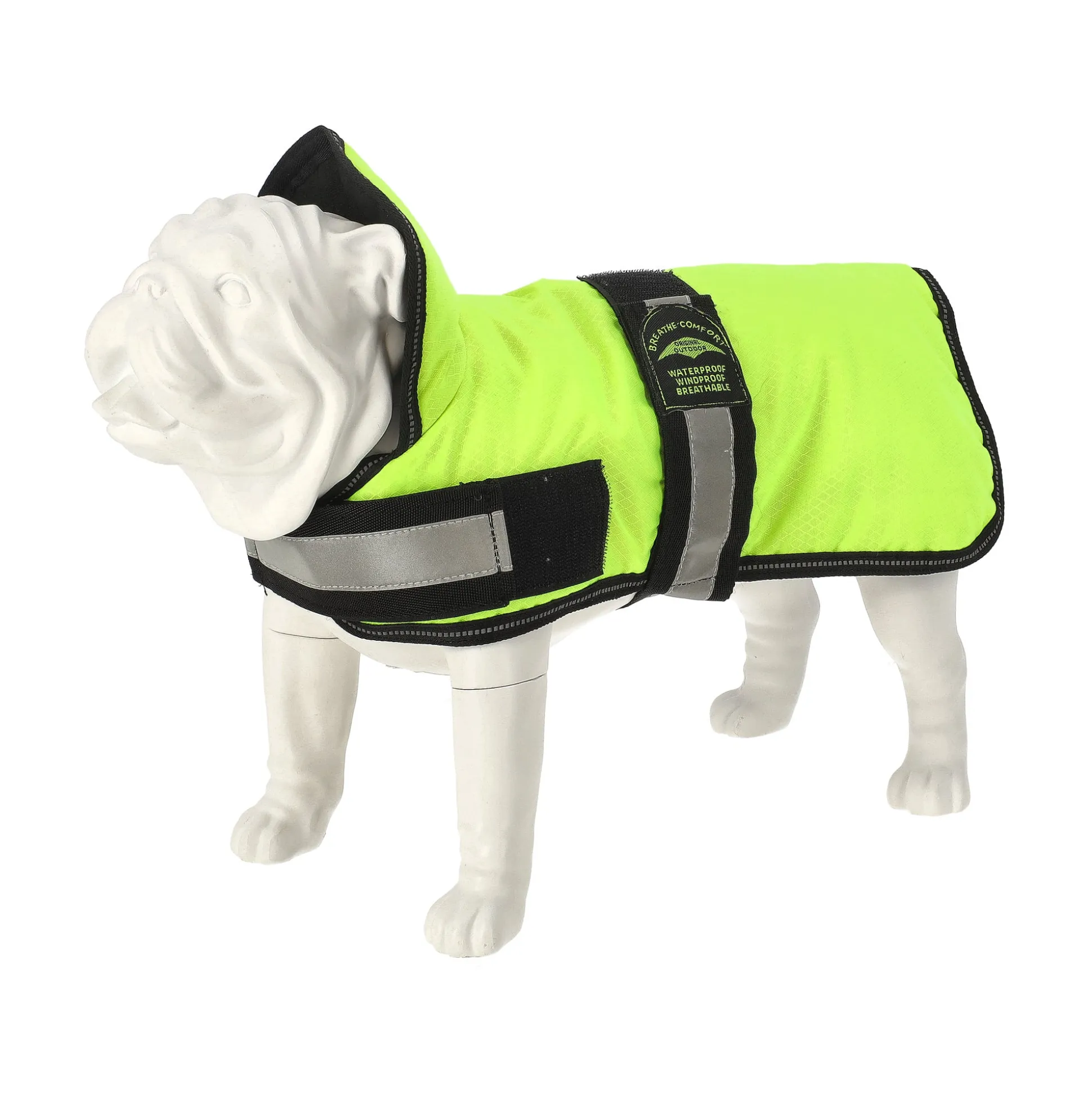 Winterjas H Eisbar fluo geel 30cm