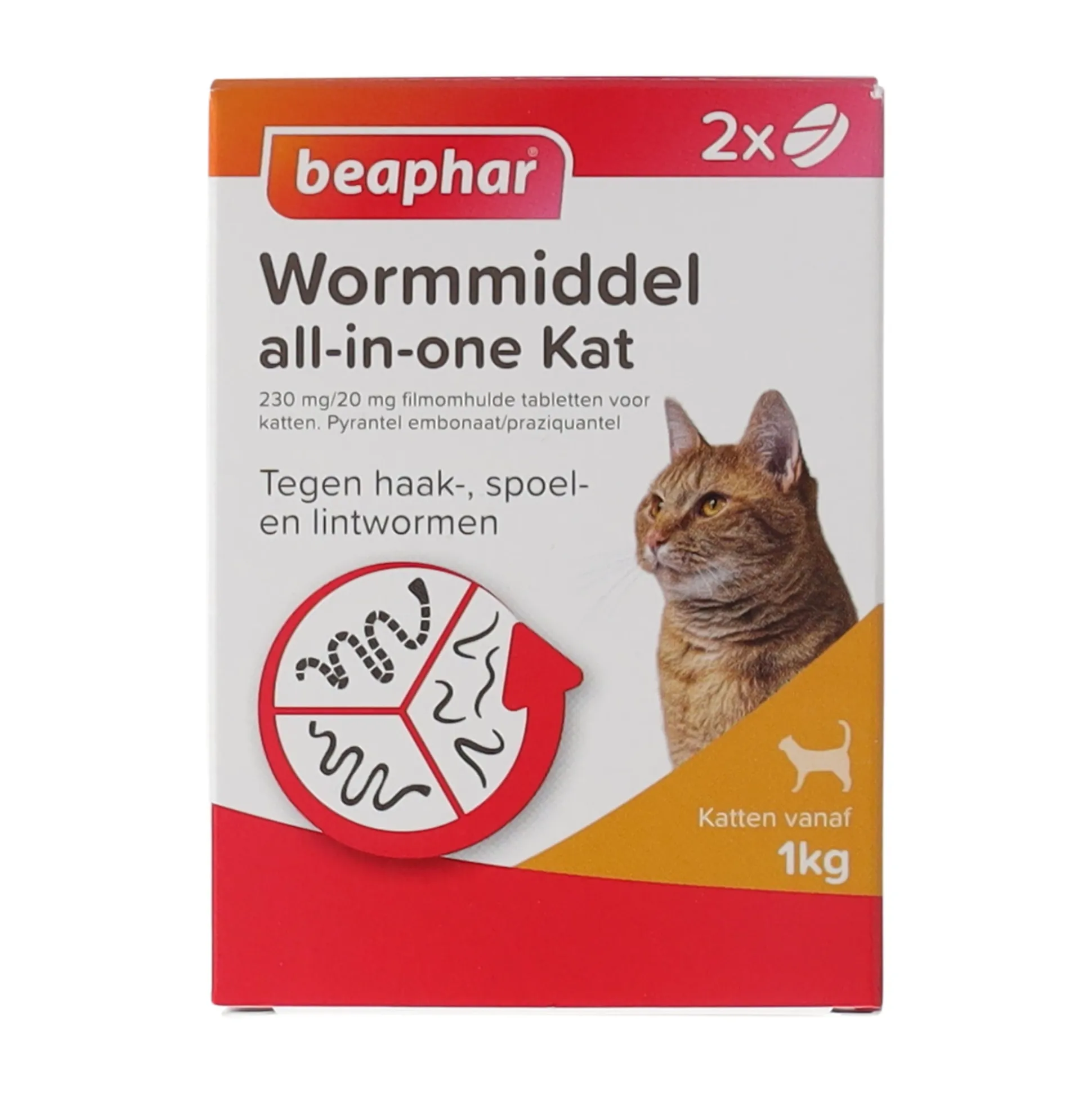 Wormmiddel all-in-one kat Beaphar
