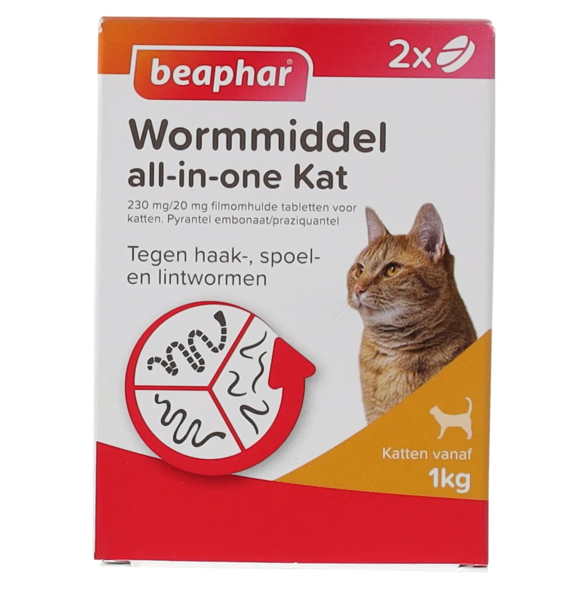 Wormmiddel all-in-one kat Beaphar