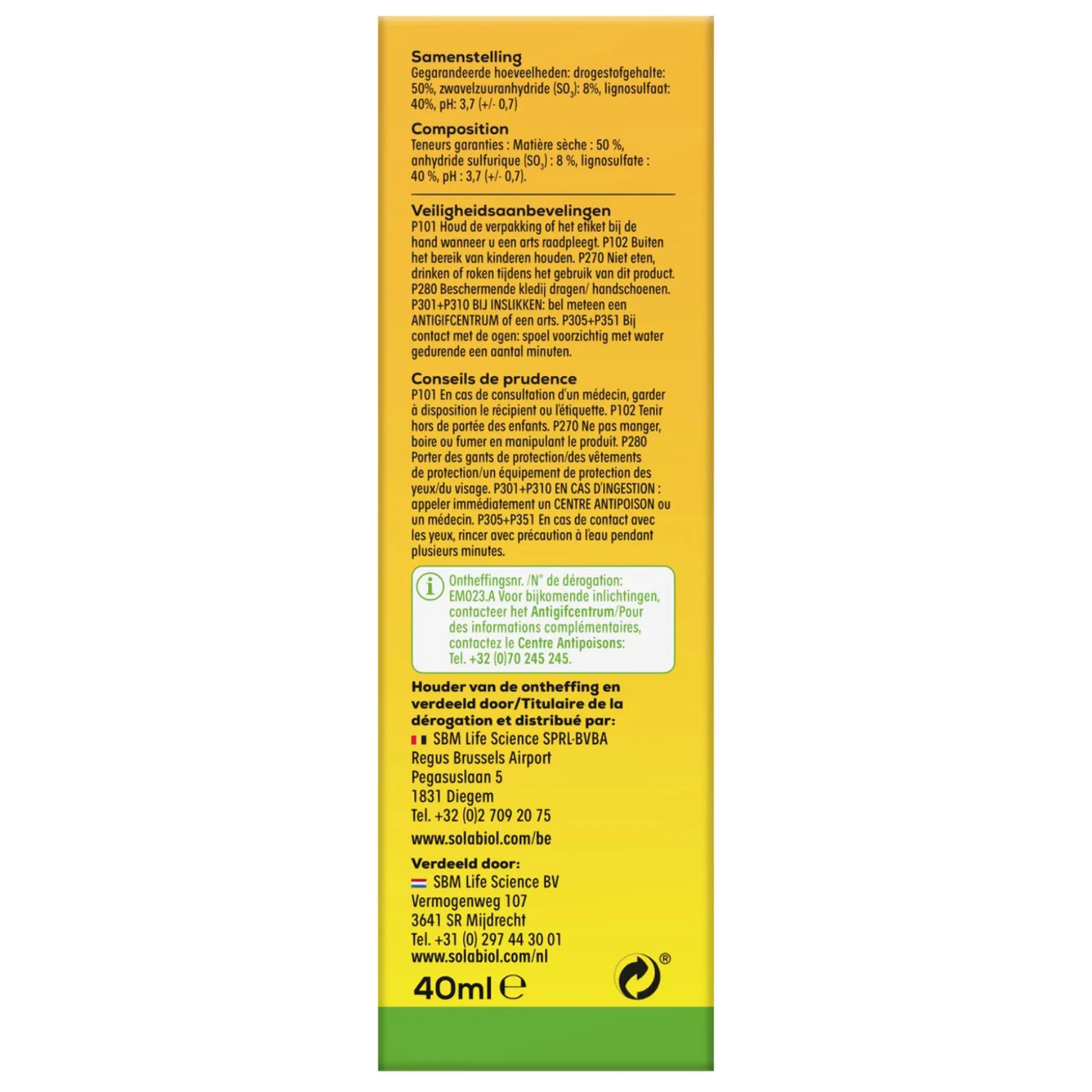 Wortelstimulator Osiryl 40ml Solabiol