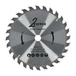 Zaagblad Ø315 mm 30as 28T 2-force