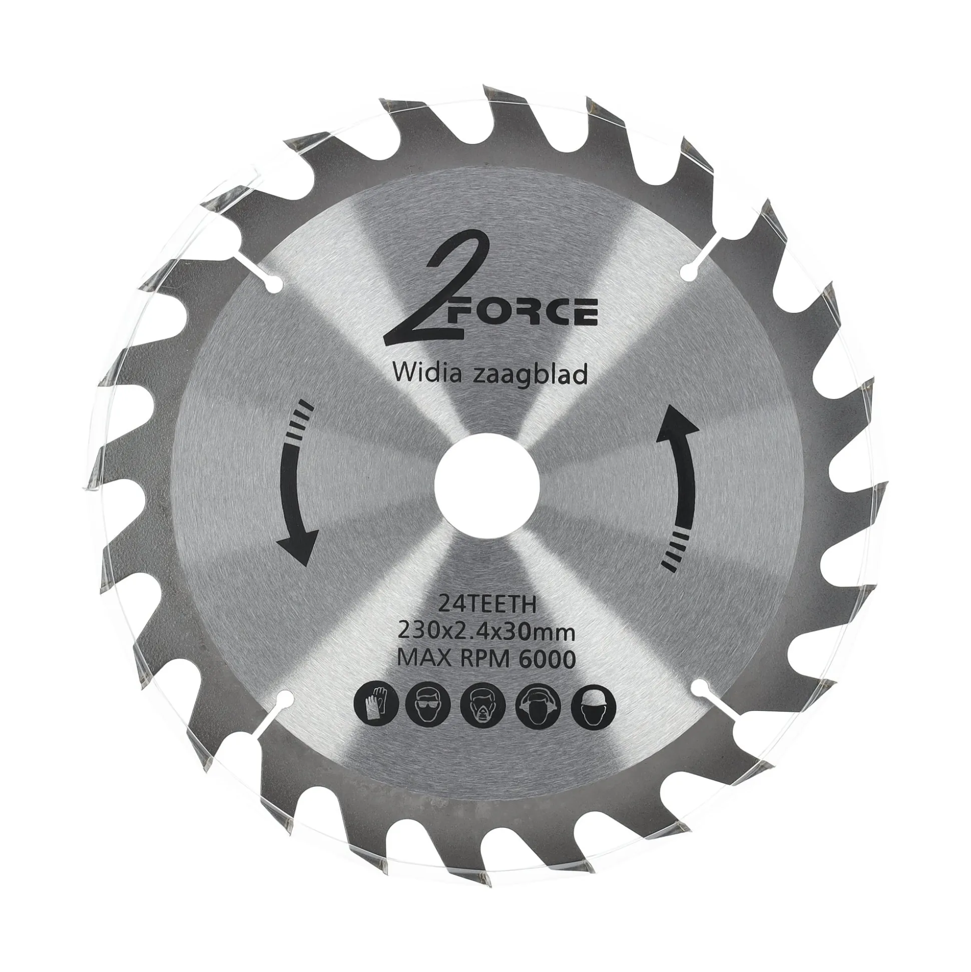 Zaagblad Ø230 mm 30as 24T 2-force