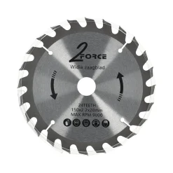 Zaagblad Ø150 mm 20as 24T 2-force