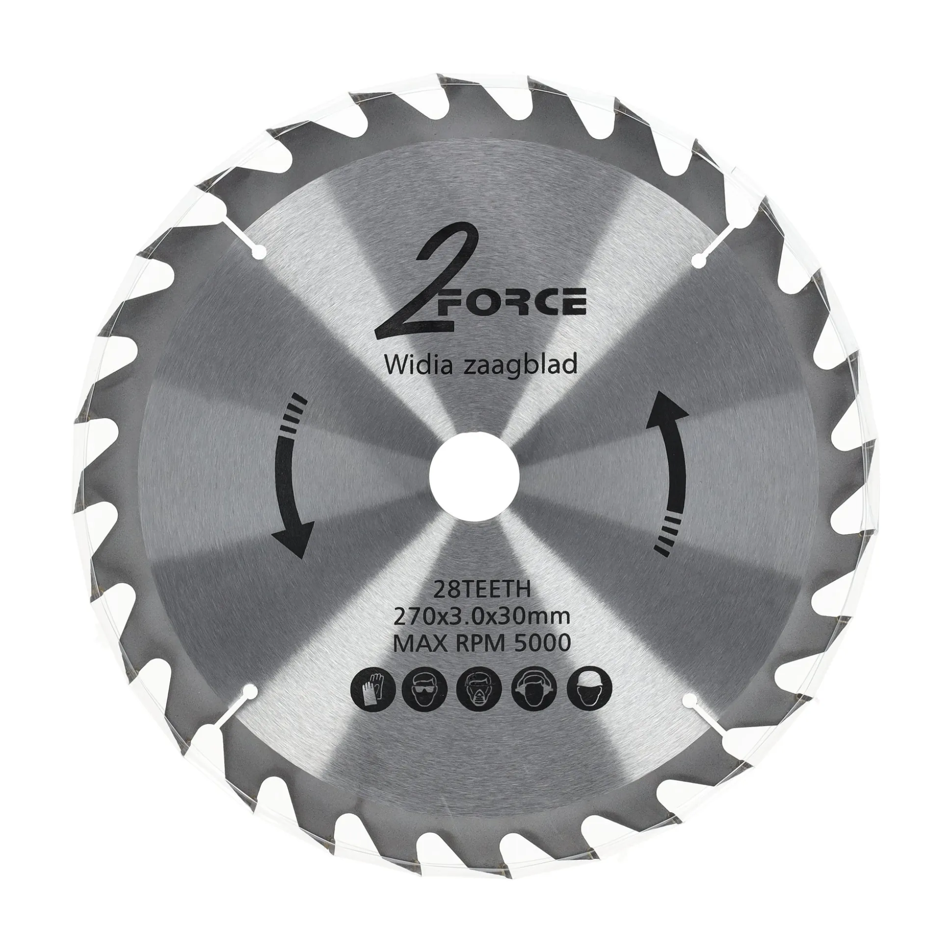 Zaagblad Ø270 mm 30as 28T 2-force