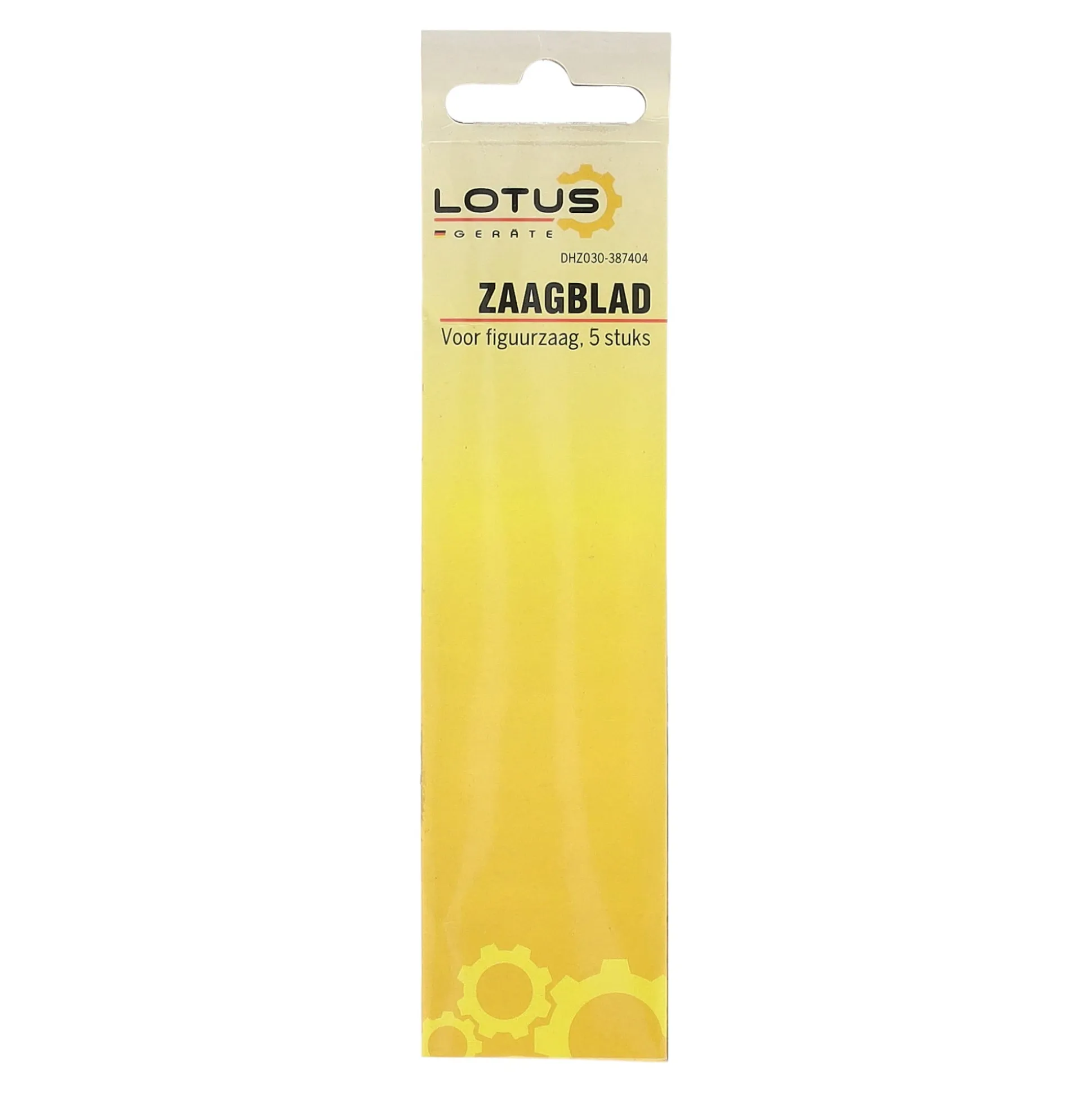 Zaagblad 5stuks figuurzaag Lotus