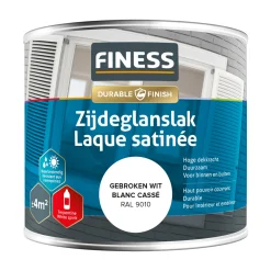 Zijdeglans gebroken wit 14205 250ml Finess