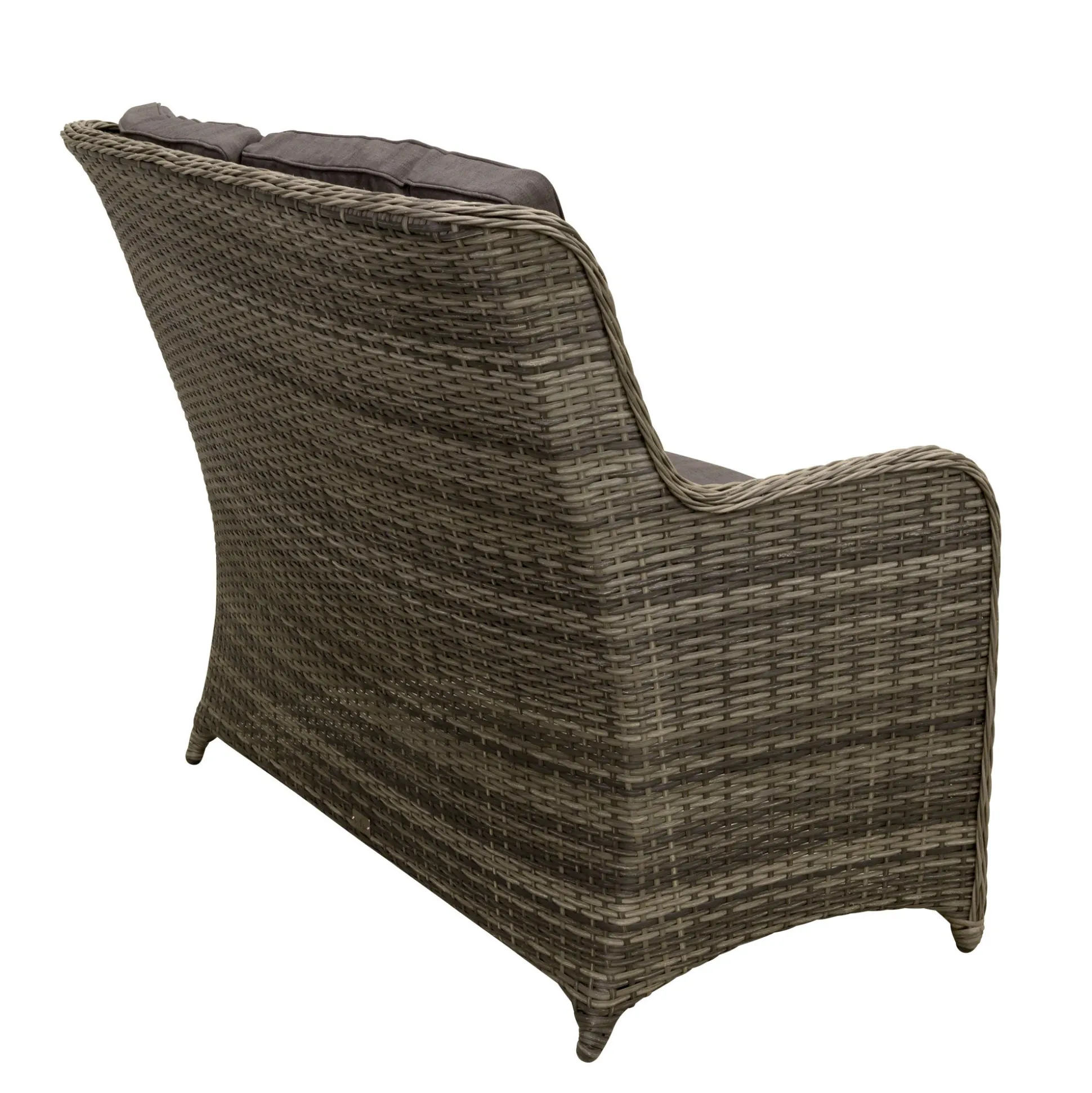 2-zits bank Ricci willow grey met kussen
