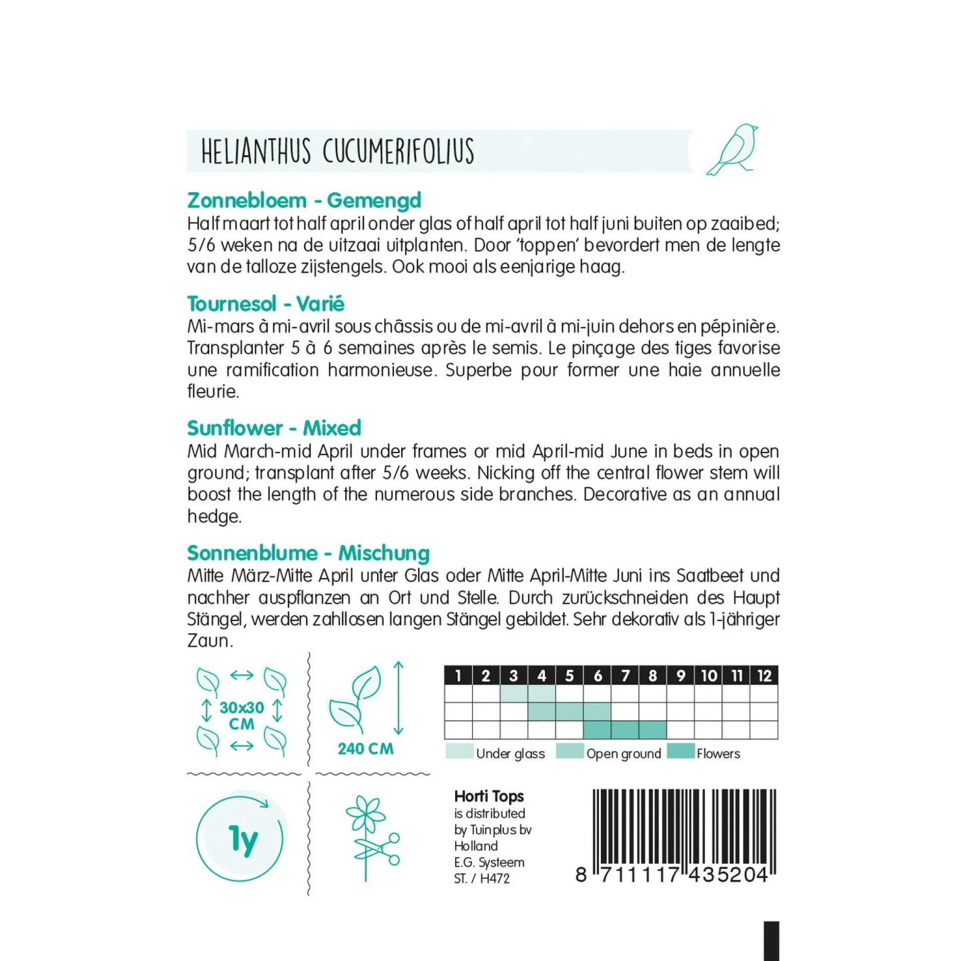 Zonnebloem Mix