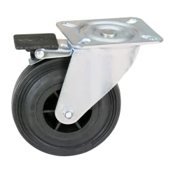 Zwenkwiel met rem ZP63A 80mm